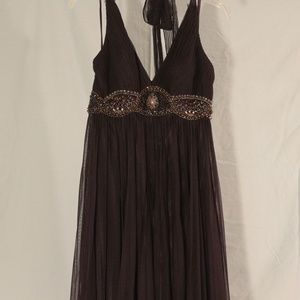 Plum Homecoming Dress